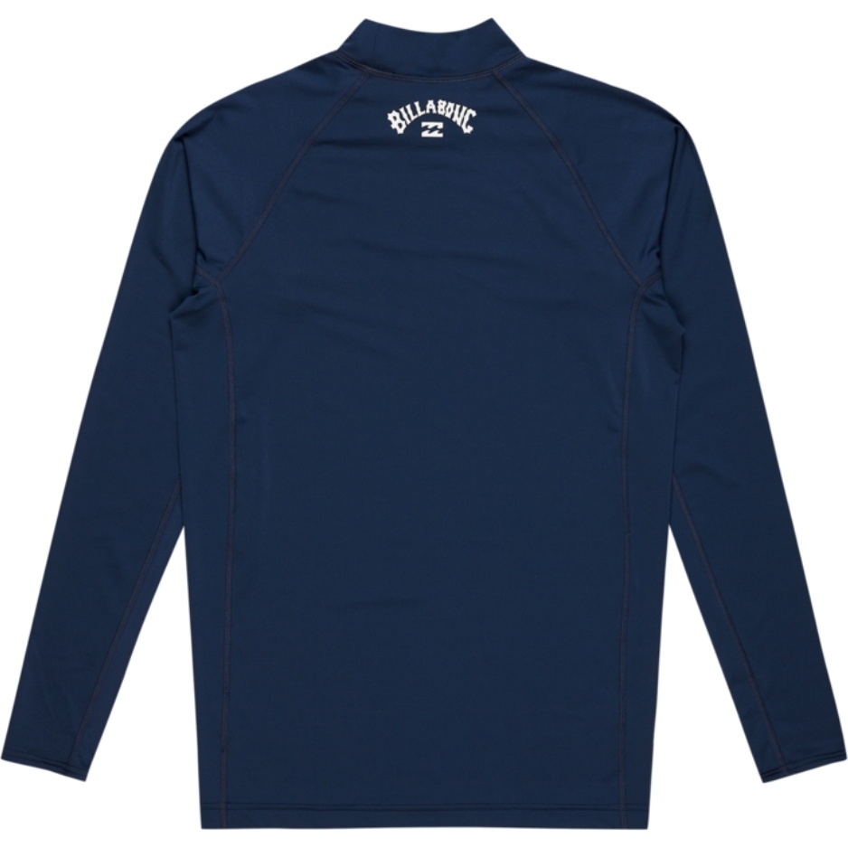 2026 Billabong Mens Waves All Day Long Sleeve Rash Vest EBYWR00102 - Midnight